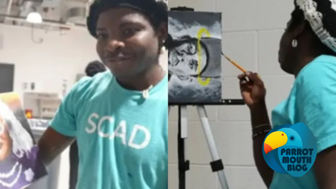 Nigerian art student breaks Guinness World Record for painting marathon ...